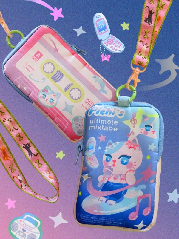 Pichi & Rika Cassette Pouch