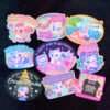 Pichi & Rika Premium Holographic Stickers