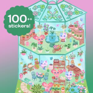 Gardening Girlies - Post 01 Gardening Girlies DIY Print + Sticker Set