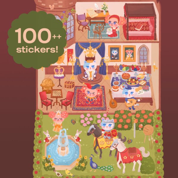 Medieval Banquet DIY Print + Sticker Set