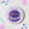 Astrology Birthday Cake Card