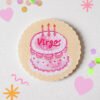 Astrology Birthday Cake Card