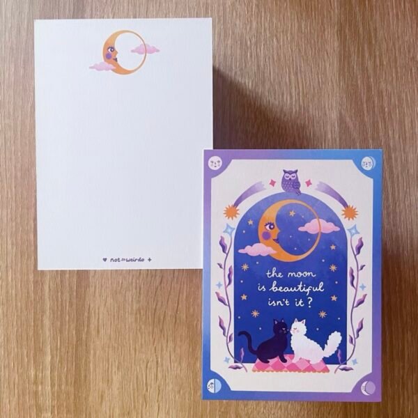 Whimsical Postcard / Mini Art Print