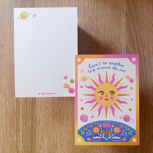 Whimsical Postcard / Mini Art Print