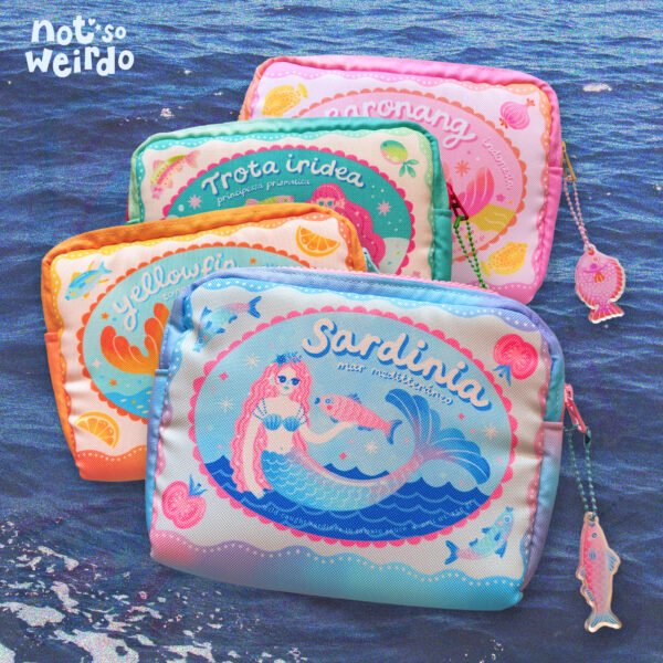 Mermaid Canned Fish Pouch